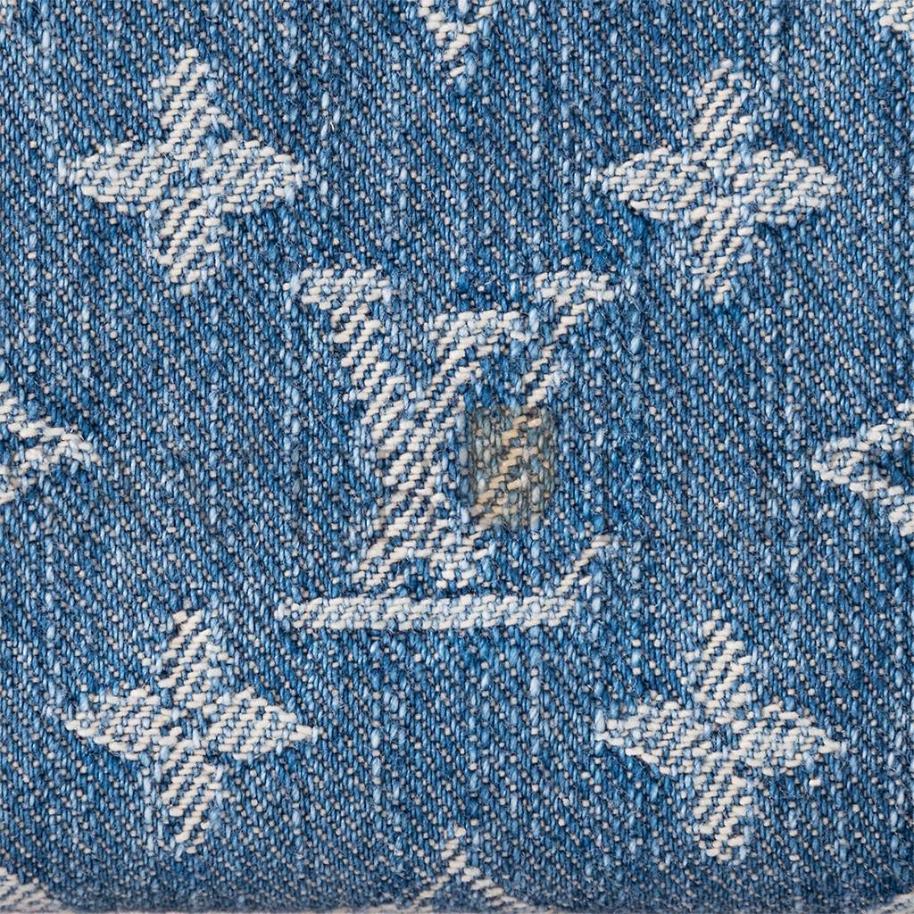 LOUIS VUITTON MASTER DENIM ZIPPY COIN PURSE M82957 (11*8*2cm)
